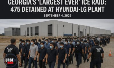 Georgia's "Largest Ever" ICE Raid: 475 Detained at Hyundai-LG Plant