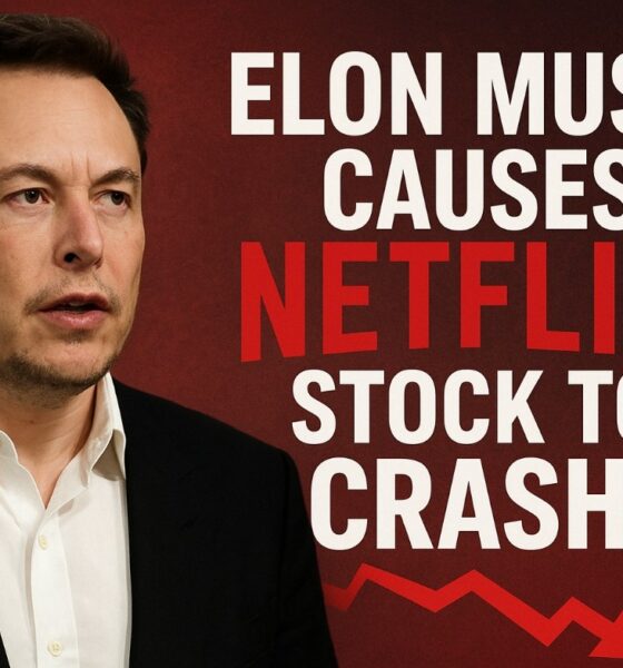 Elon Musk Causes Netflix Stock to CRASH! Is He to Blame?