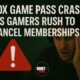 Xbox Game Pass CRASHES as Gamers Rush to Cancel Memberships!