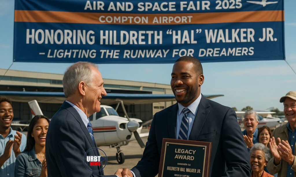 Compton Airport Honors Laser Pioneer Hildreth "Hal" Walker Jr.