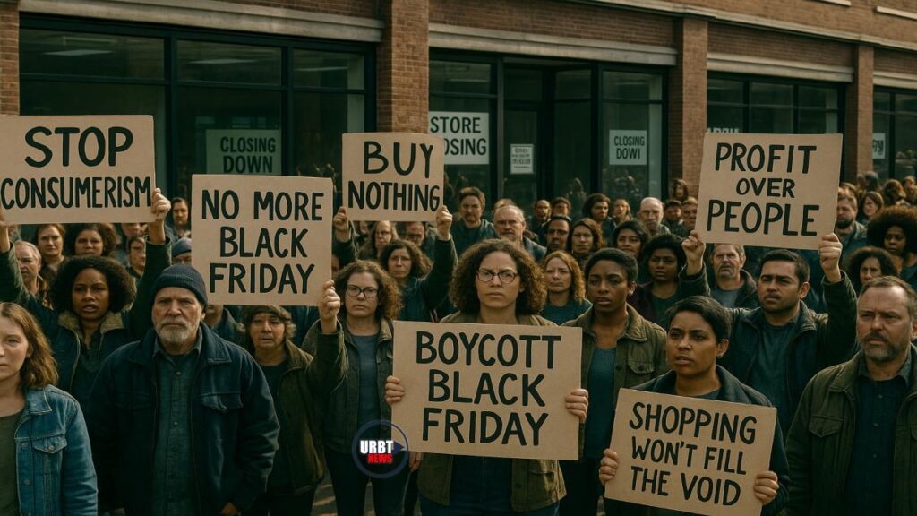 Economic Blackout - Protests Surge as Shoppers Boycott Black Friday