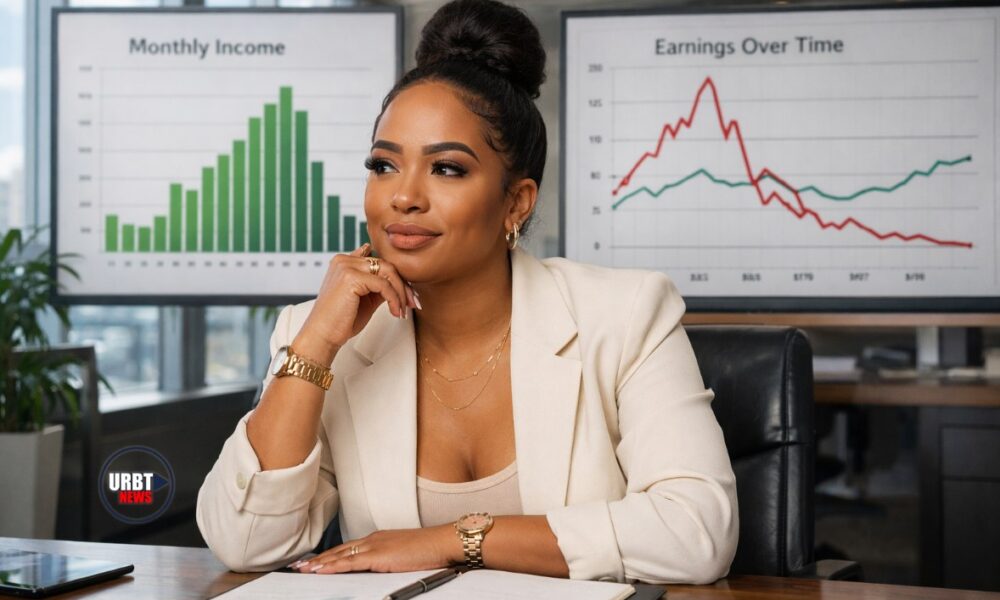 B. Simone Reveals Shocking Income Drop: From $1 Million to $10K Monthly