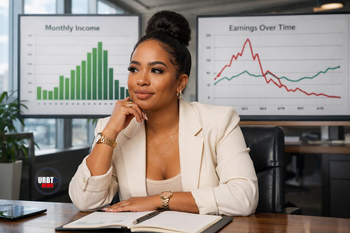 B. Simone Reveals Shocking Income Drop: From $1 Million to $10K Monthly