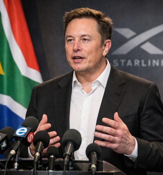 Elon Musk Claims South Africa Blocked Starlink Due to Racial Policies